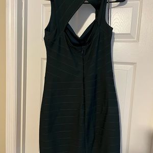 Guess dark green dress worn once
